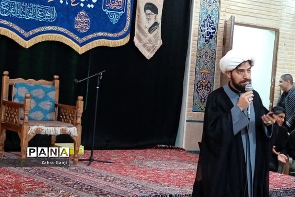 مراسم سوگواری بنیاد مهدی موعود در  ناحیه یک  شیراز