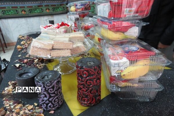 مراسم دهه اول محرم در مدرسه پسرانه شهید بهشتی شهرری