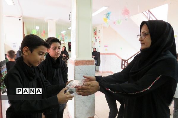 مراسم دهه اول محرم در مدرسه پسرانه شهید بهشتی شهرری