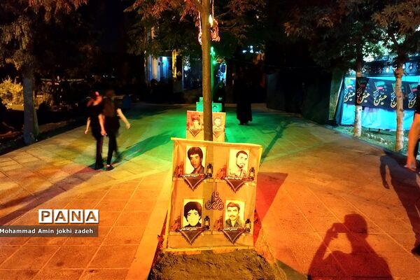 عزاداری  شب تاسوعا در شهرستان رباط‌کریم
