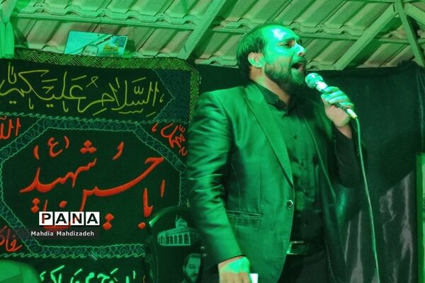مراسم عزاداری شب هشتم محرم ۱۴۰۲ در جوار مزار شهدا