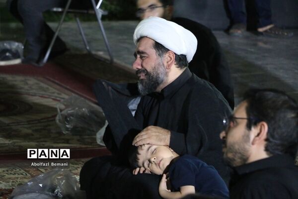 مراسم عزاداری در بوستان کودک قم
