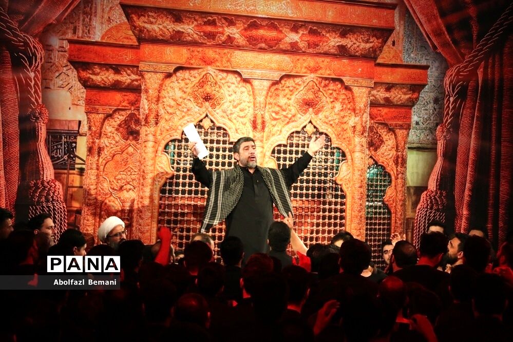 مراسم عزاداری در بوستان کودک قم