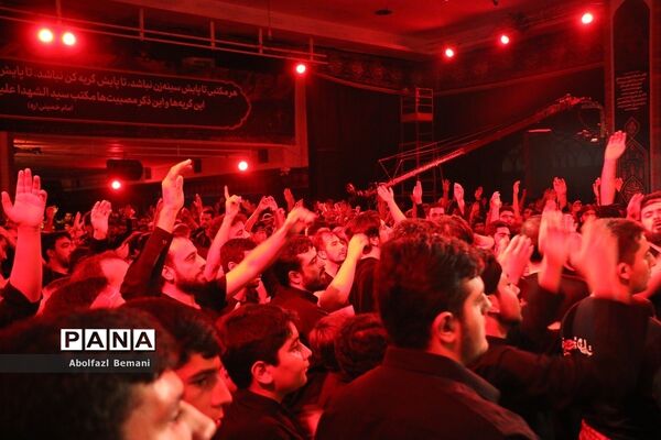 مراسم عزاداری در بوستان کودک قم