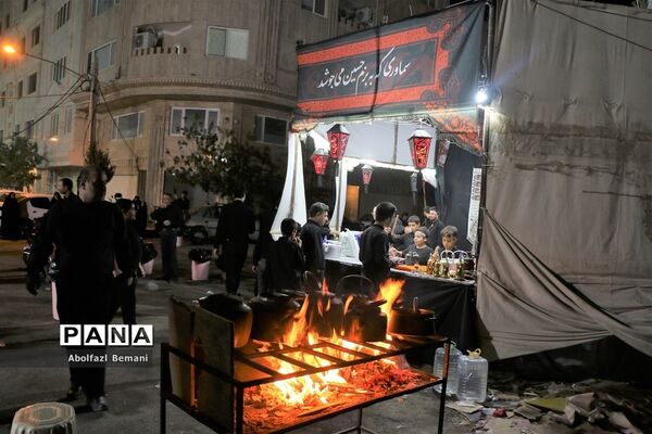 مراسم عزاداری در بوستان کودک قم
