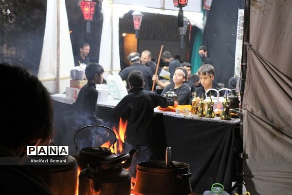 مراسم عزاداری در بوستان کودک قم