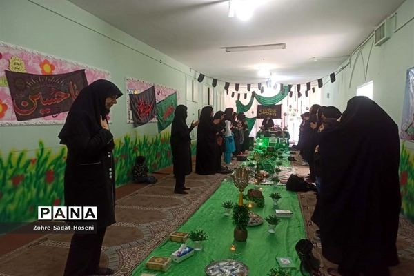 برگزاری سوگواره حضرت رقیه ( س) در مدارس آباده