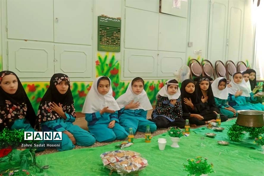 برگزاری سوگواره حضرت رقیه ( س) در مدارس آباده