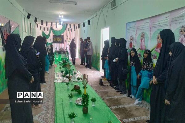 برگزاری سوگواره حضرت رقیه ( س) در مدارس آباده