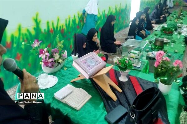 برگزاری سوگواره حضرت رقیه ( س) در مدارس آباده