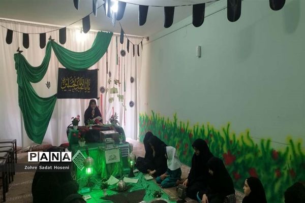 برگزاری سوگواره حضرت رقیه ( س) در مدارس آباده