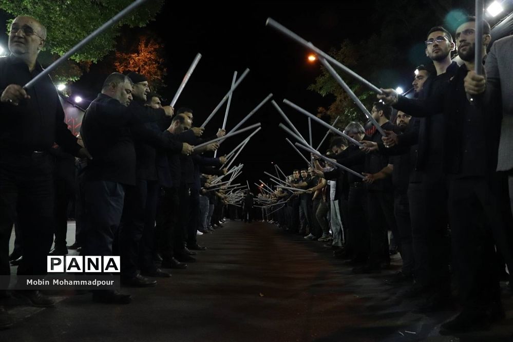 عزاداری شاخسی گویان در تبریز