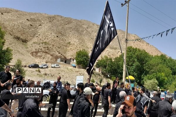 برگزاری عزاداری تاسوعای حسینی در روستای بادرود شهرستان فیروزکوه