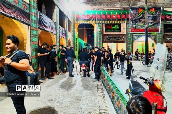 ️مراسم عزاداری شب تاسوعا درحسینیه چرخاب اردکان