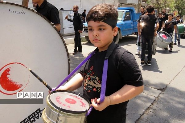 مراسم عزاداری تاسوعای حسینی با حضور جانشین سپاه شهرستان ری