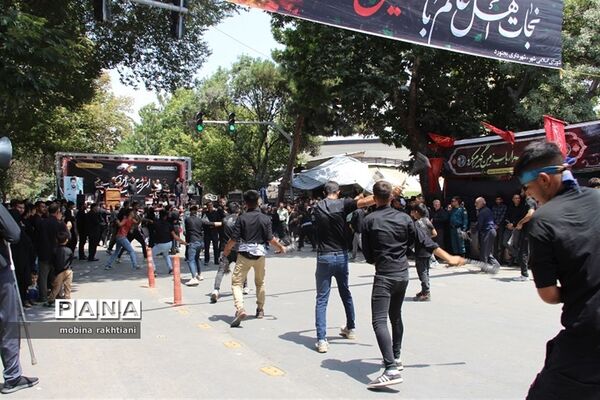 تاسوعا با عاشقان حسینی در بجنورد