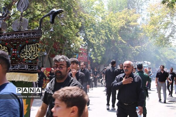 تاسوعا با عاشقان حسینی در بجنورد