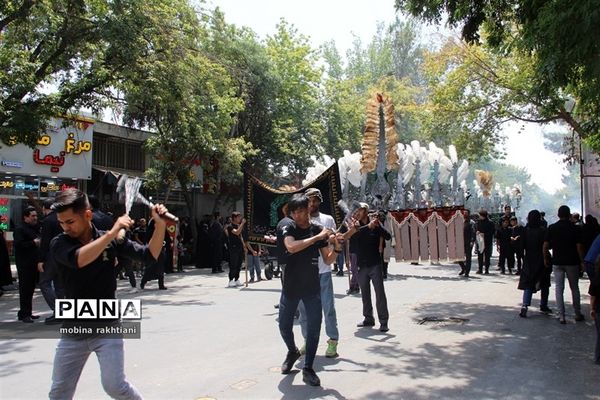 تاسوعا با عاشقان حسینی در بجنورد