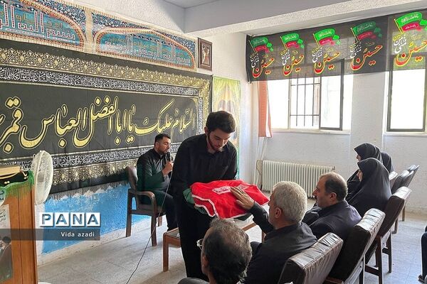 مراسم عزاداری محرم  در دبیرستان پسرانه سما رودهن