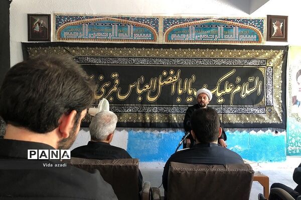 مراسم عزاداری محرم  در دبیرستان پسرانه سما رودهن