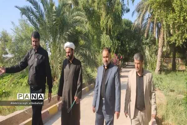 بازدید مدیرکل فرهنگی هنری، اردوها و فضاهای پرورشی وزارت آموزش و پرورش  از اردوگاه دارخوین شادگان