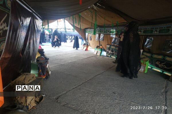 روز دهم محرم هیات دختران در کانون فرهنگی تربیتی عاطفه برپا شد