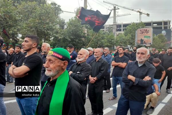 مراسم تاسوعای حسینی در قائمشهر