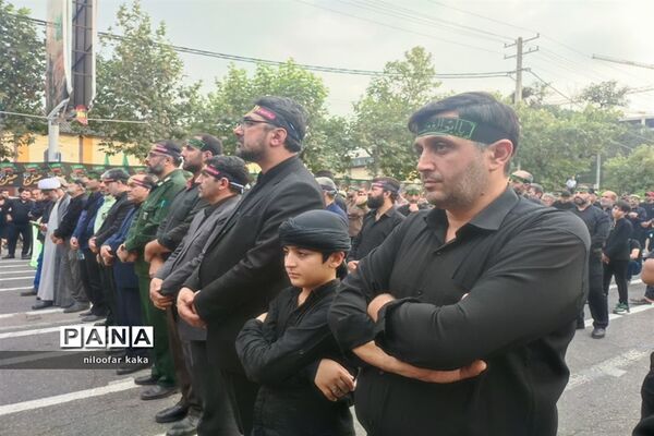 مراسم تاسوعای حسینی در قائمشهر