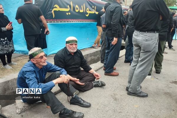 مراسم تاسوعای حسینی در قائمشهر
