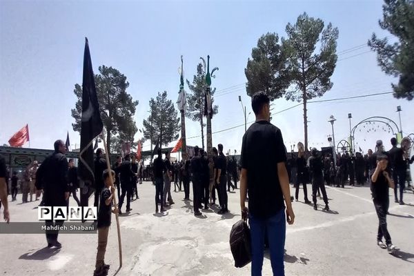 حضور  هیات مذهبی در امامزاده سید محمد(ع) کاشمر