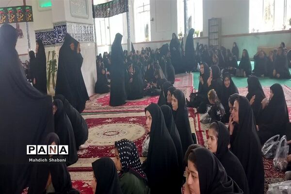 حضور  هیات مذهبی در امامزاده سید محمد(ع) کاشمر