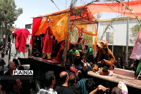 برگزاری مراسم تاسوعا حسینی در شهرستان کاشمر