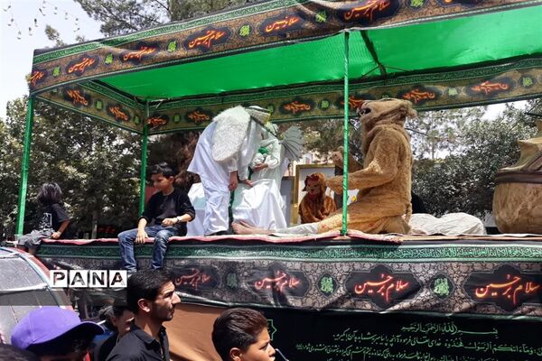 برگزاری مراسم تاسوعا حسینی در شهرستان کاشمر
