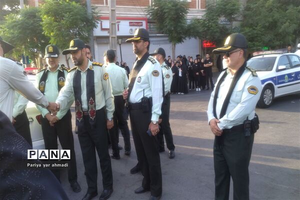 مراسم عزاداری تاسوعای حسینی در شهرستان ورامین