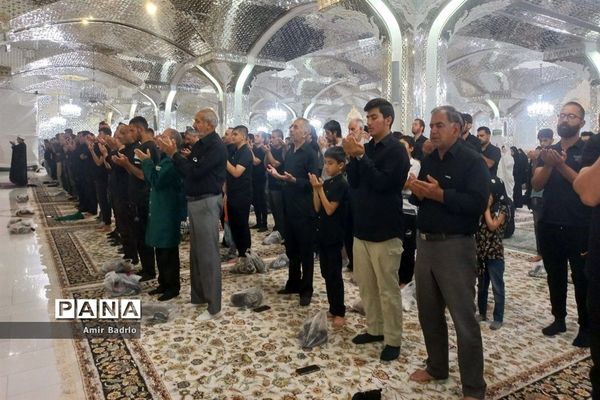 حال و هوای حرم مطهر رضوی در دهمین شب از ماه محرم