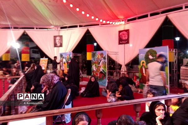 خیمه عاشورایی تهران میزبان عاشقان حضرت ابا عبد الله الحسین(ع)