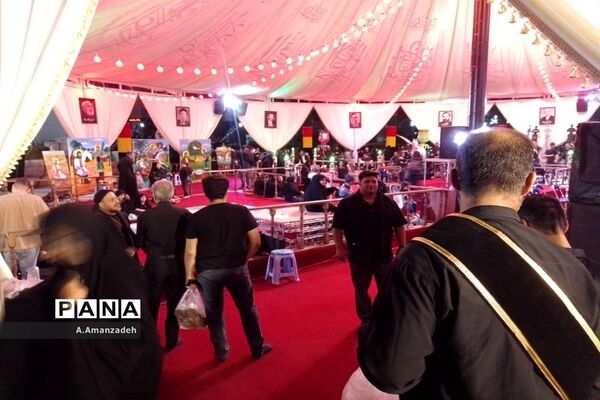 خیمه عاشورایی تهران میزبان عاشقان حضرت ابا عبد الله الحسین(ع)