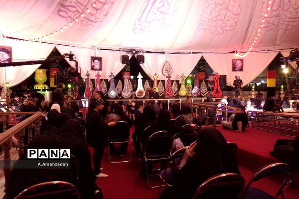 خیمه عاشورایی تهران میزبان عاشقان حضرت ابا عبد الله الحسین(ع)