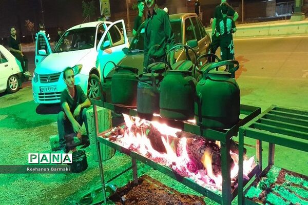 موکب‌های عزاداری محرم در مشهد مقدس
