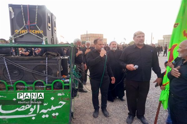 دسته زنجیر زنی حسینیه ابوالفضلی و مهدیه دهنو، خلیل آباد