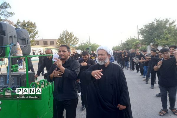 دسته زنجیر زنی حسینیه ابوالفضلی و مهدیه دهنو، خلیل آباد