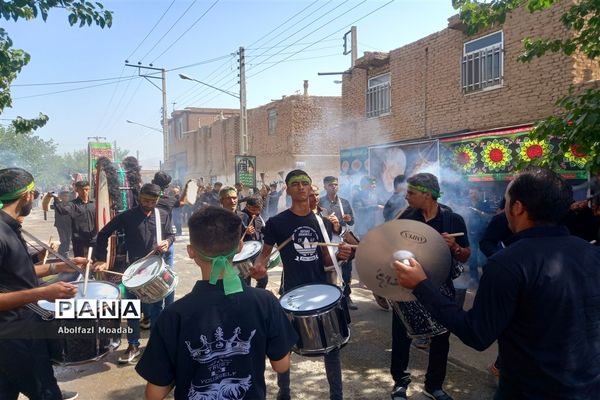 دسته زنجیر زنی حسینیه ابوالفضلی و مهدیه دهنو، خلیل آباد