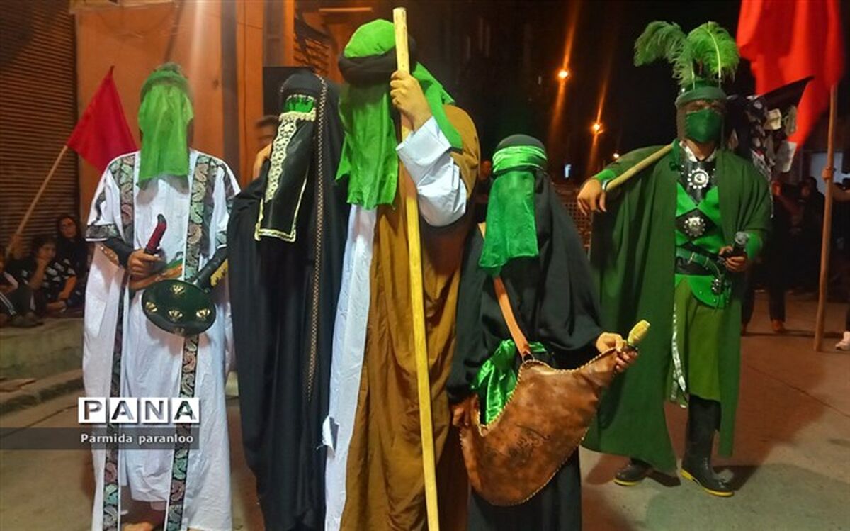 مراسم تعزیه هیئت امیرمؤمنین در بهارستان دو/فیلم