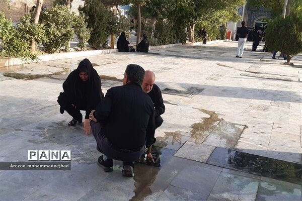 حضور مردم شهرستان قرچک، کنار عزیزان آسمانی‌ در روز دهم ماه محرم
