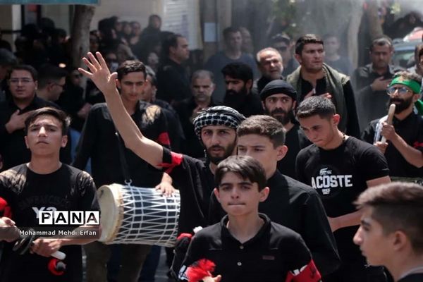 برگزاری مراسم عزاداری امام حسین (ع) در آباده