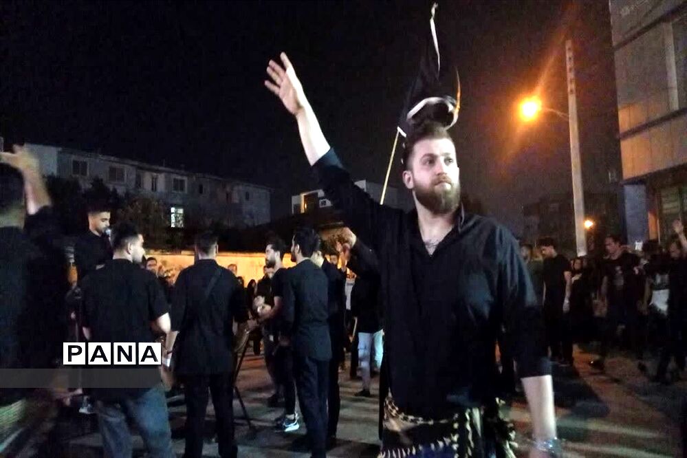 مراسم عزاداری شب تاسوعای حسینی