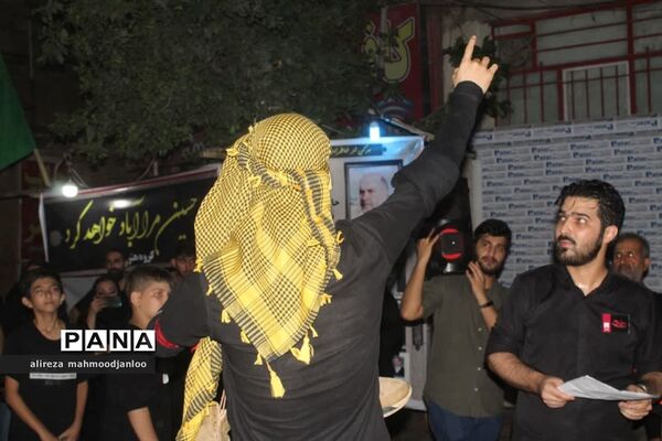 عزاداری شب عاشورا در گلوگاه