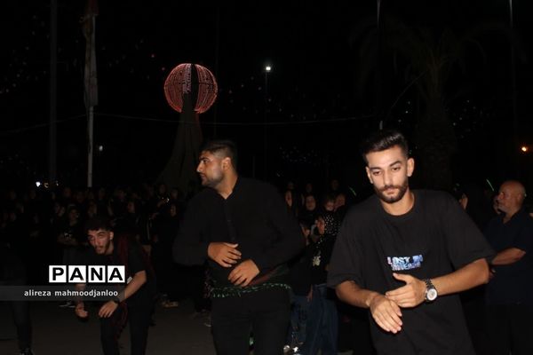 عزاداری شب عاشورا در گلوگاه