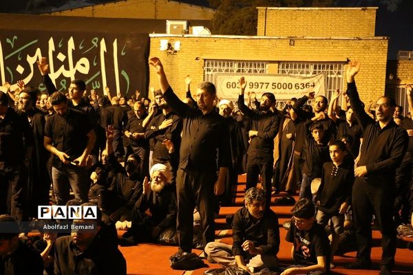 هیات عزاداری حسن بن علی(ع) در دبیرستان ماندگار امام صادق(ع) قم