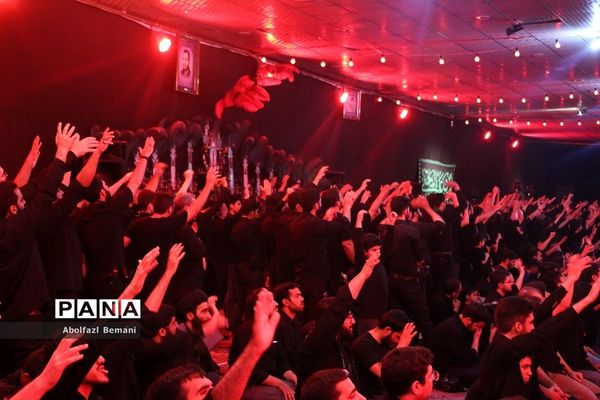 هیات عزاداری حسن بن علی(ع) در دبیرستان ماندگار امام صادق(ع) قم